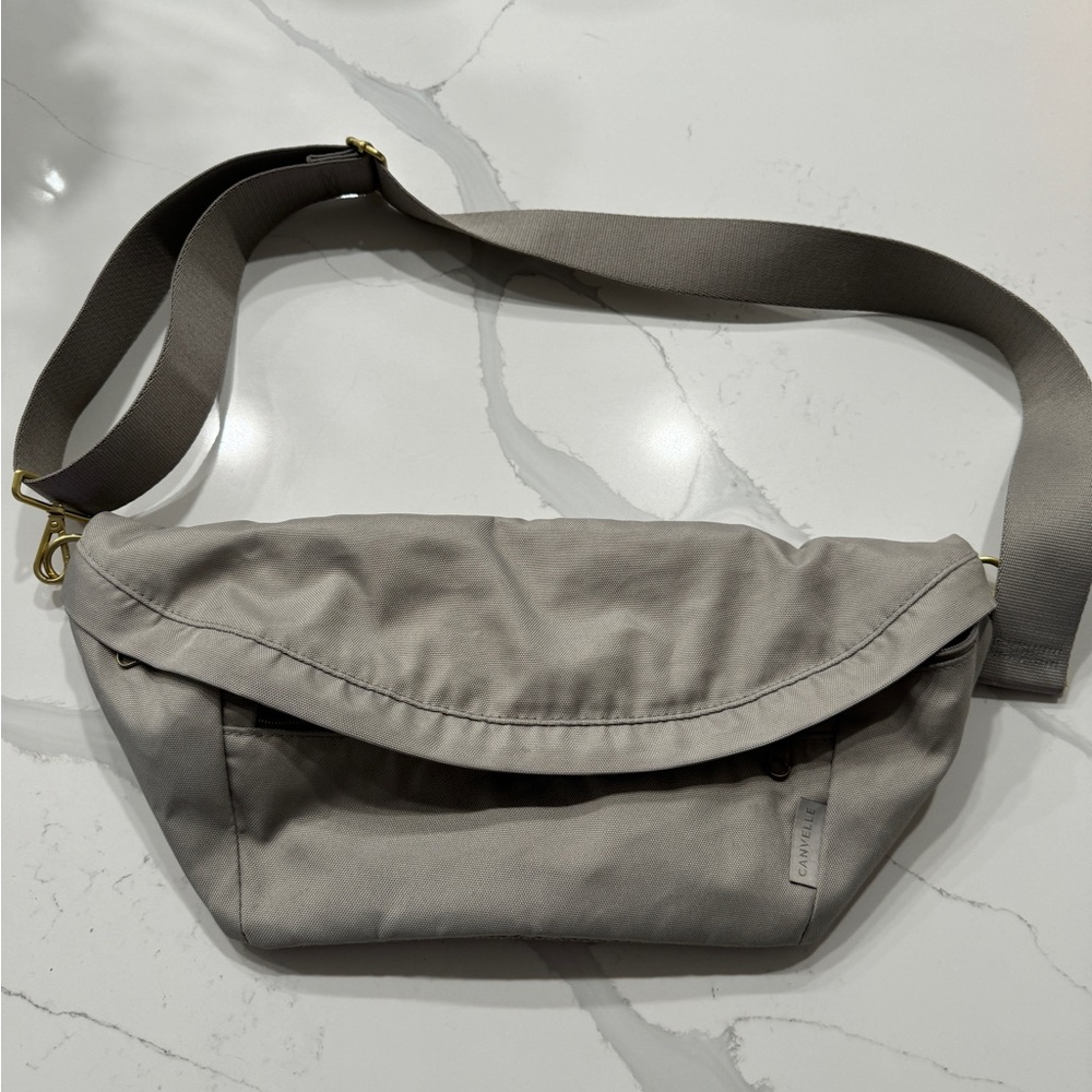 Tan Canvelle Beltbag